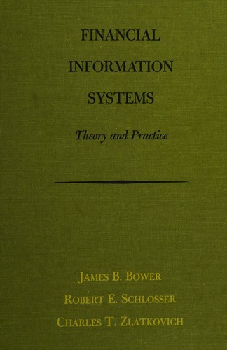 Cover for Financial information systems