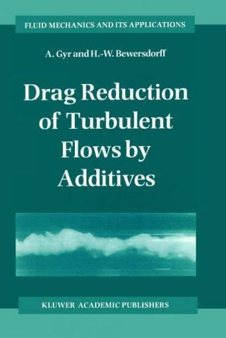 Cover for Drag reduction of turbulent flows by additives