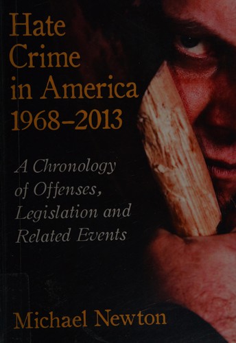 Cover for Hate Crime in America, 1968-2013
