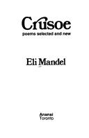 Cover for Crusoe: poems selected and new