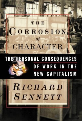 Cover for The corrosion of character