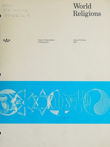 Cover for World religions, division senior