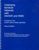 Cover for Cataloging nonbook materials with AACR2R and MARC
