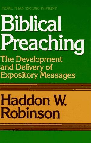 Cover for Biblical preaching