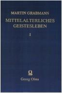 Cover for Mittelalterliches Geistesleben