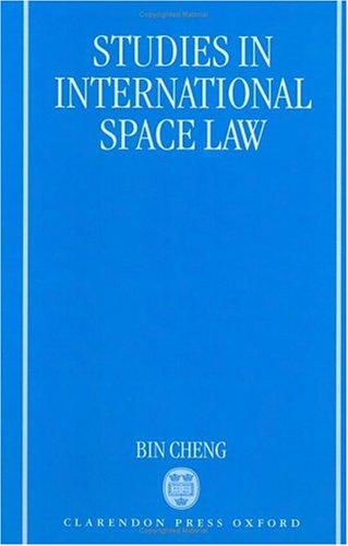 Cover for Studies in international space law