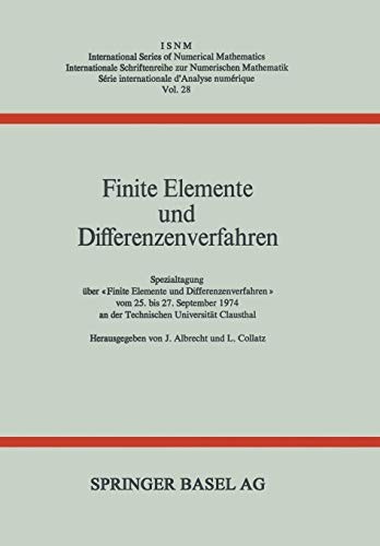 Cover for Finite Elemente und Differenzenverfahren