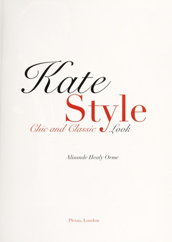 Cover for Kate style