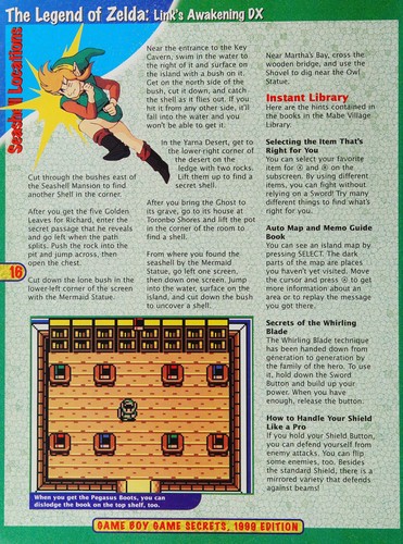 Cover for Game Boy game secrets