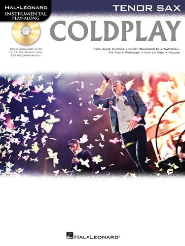 Cover for Coldplay: for Tenor Sax (Hal Leonard Instrumental Play-along)