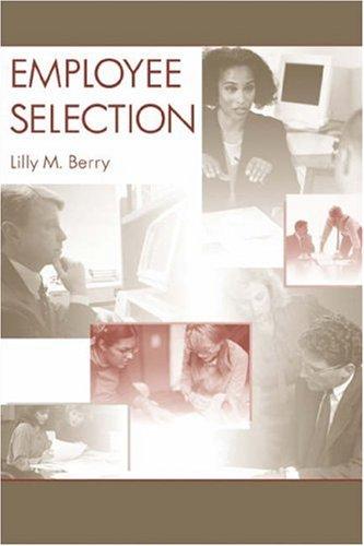 Cover for Employee Selection