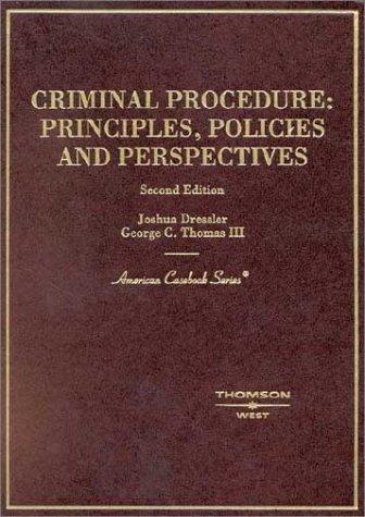 Cover for Criminal procedure
