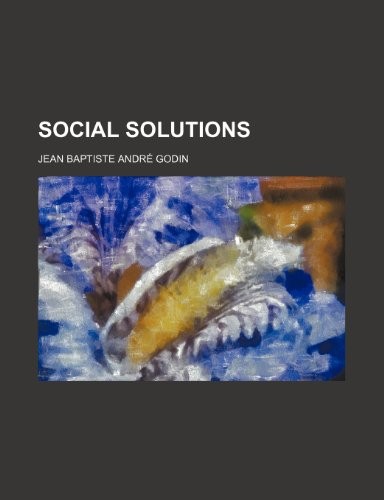 Cover for Social solutions