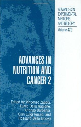 Cover for Advances in Nutrition and Cancer 2 (Advances in Experimental Medicine and Biology)