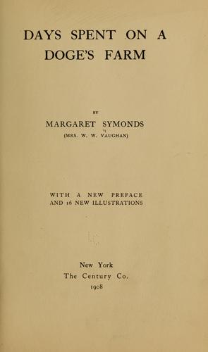 Cover for Days spent on a dogeʹs farm
