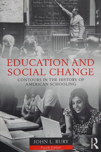 Cover for Education and social change