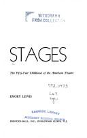 Cover for Stages