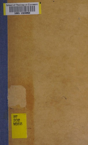Cover for The claims of Christ