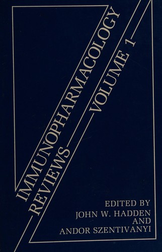 Cover for Immunopharmacology Reviews (IMMUNOPHARMACOLOGY REVIEWS)