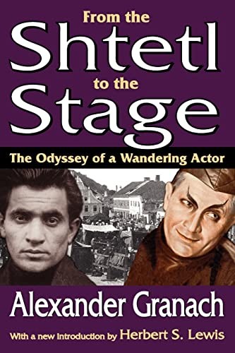 Cover for From the shtetl to the stage