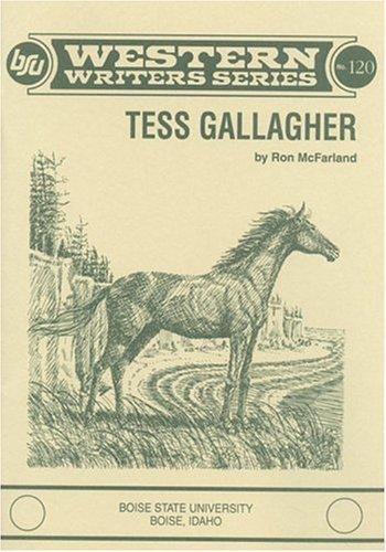 Cover for Tess Gallagher