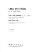 Cover for Office procedures for the dental team