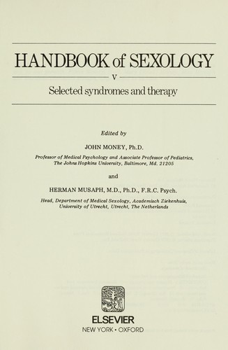 Cover for Selected syndromes and therapy