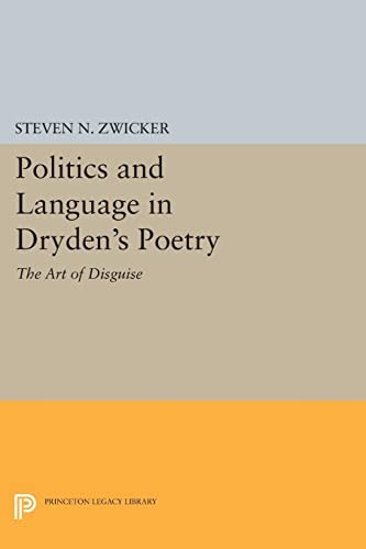 Cover for Politics and Language in Dryden's Poetry