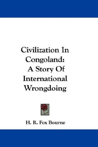 Cover for Civilization In Congoland