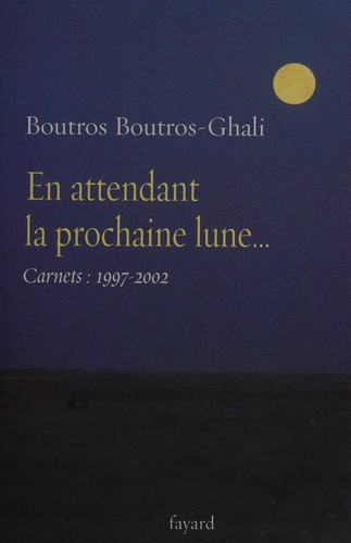 Cover for En attendant la prochaine lune--