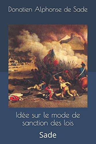 Cover for Idée sur le mode de sanction des lois