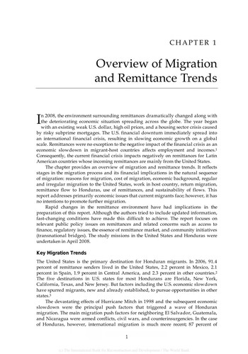 Cover for The U.S.-Honduras remittance corridor