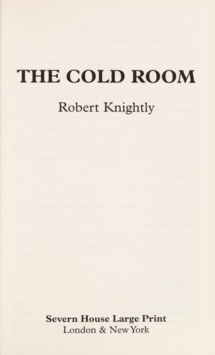 Cover for The cold room