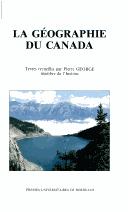 Cover for La geographie du Canada