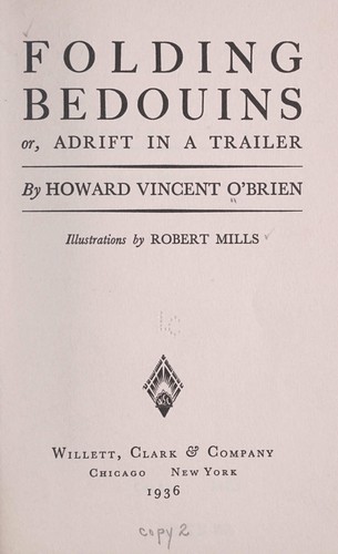 Cover for Folding Bedouins