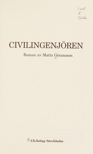 Cover for Civilingenjören