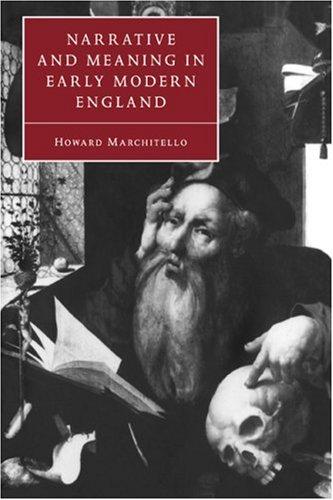 Cover for Narrative and Meaning in Early Modern England