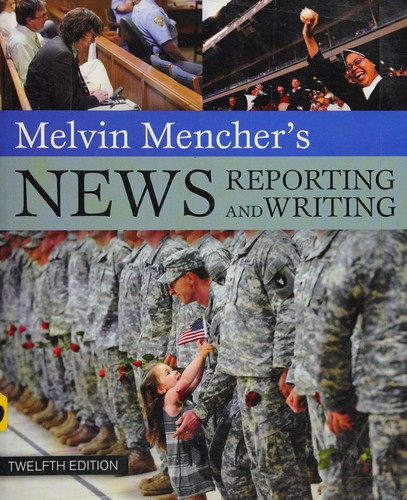 Cover for Melvin Mencher's news reporting and writing