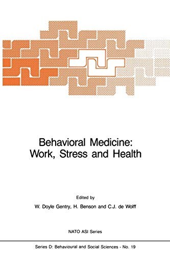 Cover for Behavioral Medicine