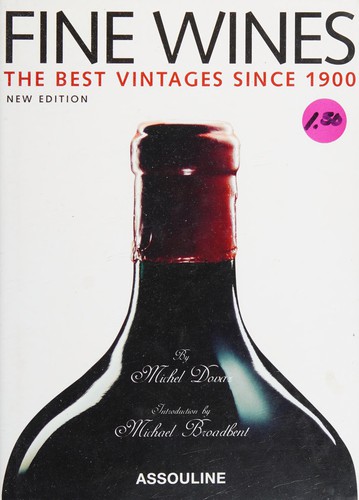 Cover for Fine wines