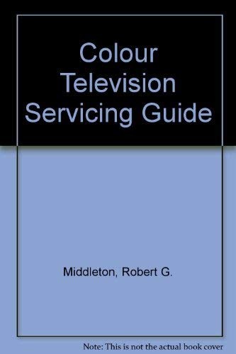 Cover for Color-TV servicing guide.