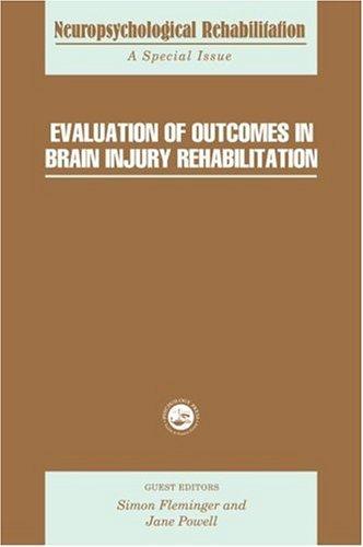 Cover for Evaluation of outcomes in brain injury rehabilitation