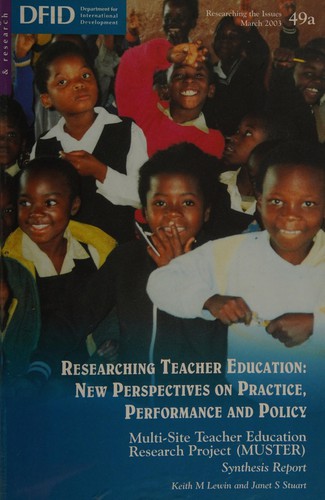 Cover for Researching teacher education