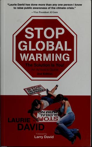 Cover for Stop global warming