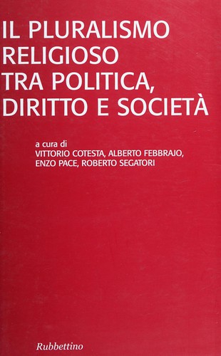 Cover for Il pluralismo religioso tra politica, diritto e società