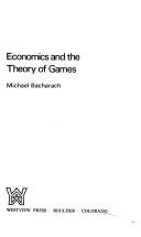 Cover for Economics and the theory of games