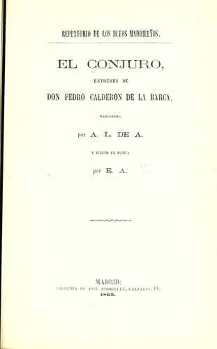 Cover for El conjuro