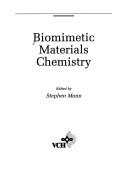 Cover for Biomimetic materials chemistry