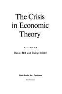 Cover for The crisis in economic theory