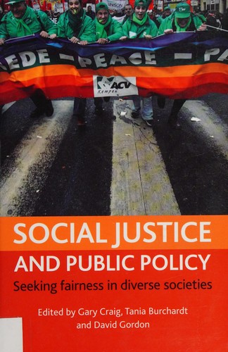 Cover for Social Justice and Public Policy